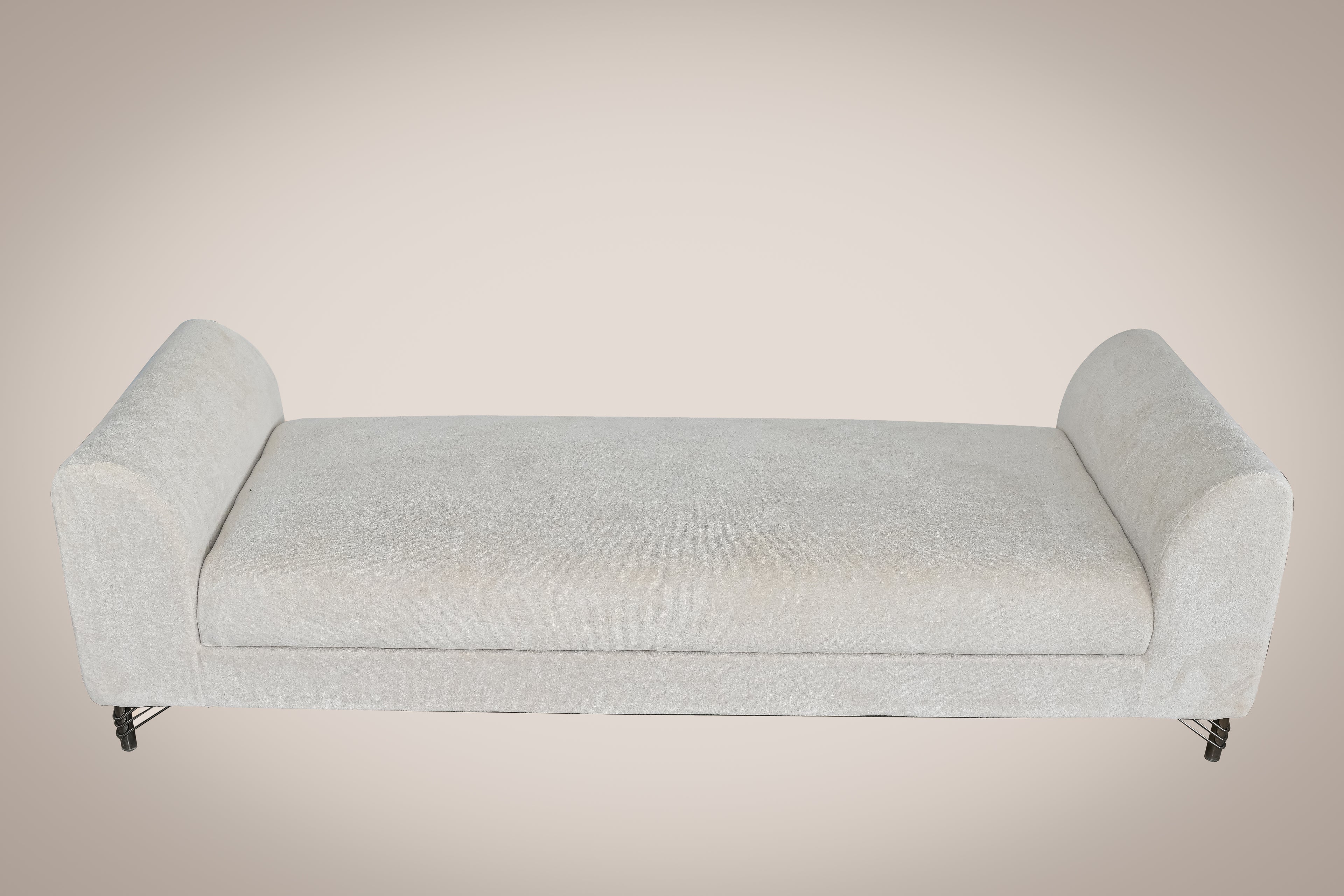 3 Seater Luxury Ivory Sofa for Modern Living Room Perfect for Home Office Guests Living Room | Premium Cream Fabric Couch for Living Room