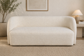 Restlooms 3 Seater Sofa Perfect for Home Office Guests Living Room | Couch for Living Room | Luxury Minimalist